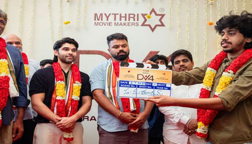 துருவ் விக்ரமின் புதிய படத்தின் படப்பிடிப்பு பூஜையுடன் தொடங்கியது