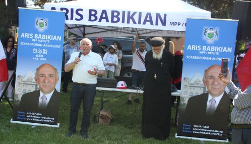 CANADA DAY BBQ, hosted by Scarborough Agincourt MPP Aris Babikian was graced by thousands of Supporters and Well-wishers'