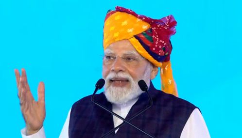 இந்தியாவின் ஹைட்ரஜன் ரெயில்தான் உலக அளவில் மிக வலிமையானதென பிரதமர் மோடி பெருமிதம் தெரிவித்தார்