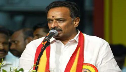அரசியலில் புயலை உருவாக்கி சரித்திர சாதனை படைத்தார் முதலமைச்சர் விஜய்யென எம்.ஆர்.விஜயபாஸ்கர் கூறியுள்ளார்