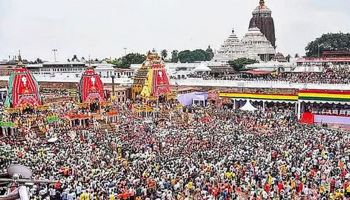 பூரி ரத யாத்திரையின்போது கூட்ட நெரிசலில் ஒருவர் பலியாகினர்