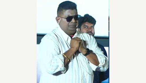 விஜய் சேதுபதி ஒரு எரிமலை  “டிரெ​யின்” பட விழாவில் இயக்குநர் மிஷ்கின் பேசினார்