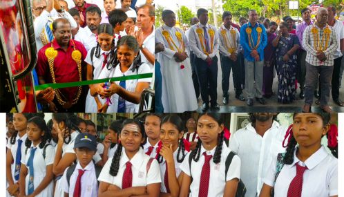 மன்னார் மாவட்டத்தில் ‘சிசு செரிய’ மாணவர்களுக்கான பேருந்து சேவை ஆரம்பம்.
