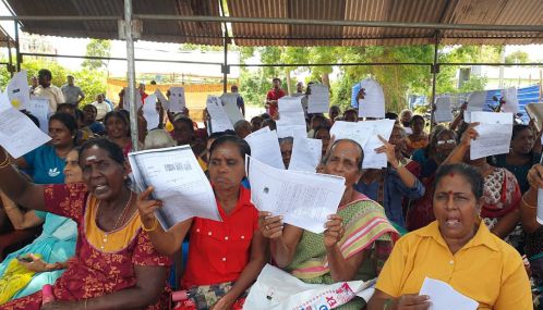 வலிகாமம் வடக்கில் சொந்த மண்ணை மீட்க ஒன்றுபட்ட மக்கள்!