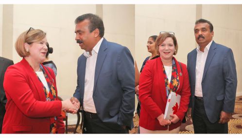 கனடாவின் 159வது பிறந்த தினக் கொண்டாட்டத்தில் விசேட அழைப்பின்பேரில் கலந்து கொண்ட ;வீரகேசரி' பத்திரிகையின் பிரதம ஆசிரியர் ஶ்ரீகஜன் அவர்கள்