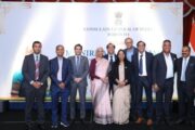 President of the RemitBee Financial Company Pradeepan Yoganathan, had an opportunity to meet India's Federal Finance Minister Nirmala Sitharaman in Toronto
