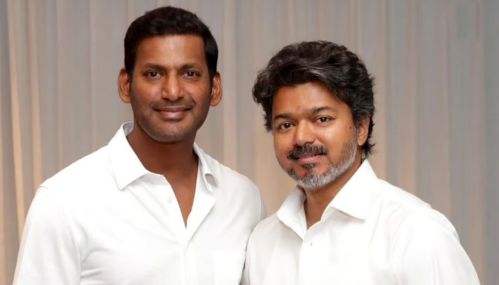 நடிகர் சங்க கட்டிடத்தை முதலமைச்சர் விஜய்தான் திறந்து வைப்பாரென விஷால் கூறினார்