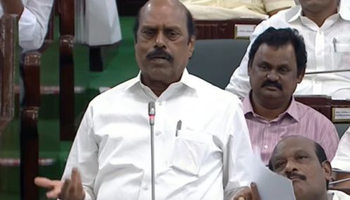 காலை உணவு திட்டத்திற்கு காமராஜர் பெயர் வைத்தது ஏன்யென தி.மு.க. எம்.எல்.ஏ. எ.வ. வேலு கேள்வியெழுப்பியுள்ளார்