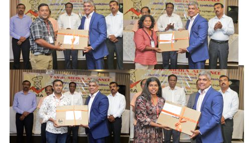 இலங்கை ஊடக வரலாற்றில் முதற் தடவையாக அதிகளவு  தமிழ், முஸ்லிம் ஊடகர்களுக்கான உதவித் திட்டம்  அரங்கேறியது!