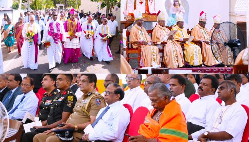 யாழ்ப்பாண மறைமாவட்டத்தின் புதிய ஆயராக பேரருட்தந்தை அன்ரன் ரஞ்சித் பிள்ளைநாயகம் ஆண்டகை பொறுப்பேற்றார்!