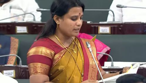 மாற்றுதிறனாளிகள் நலத்துறையில் 9 புதிய அறிவிப்புகளை அமைச்சர் ஜெகதீஸ்வரி வெளியிட்டார்