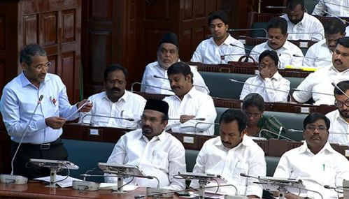 தமிழக வெற்றி கழக ஆட்சியில் அம்பேத்கர் அயலக கல்வி திட்டத்திற்கு ரூ.135 கோடி ஒதுக்கீடு செய்யப்பட்டுள்ளதென அமைச்சர் வன்னி அரசு கூறினார்