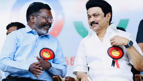 மு.க.ஸ்டாலினுக்கு வழங்கப்பட்டு வந்த பாதுகாப்பை மீண்டும் வழங்க வேண்டுமென திருமாவளவன் கூறினார்