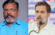 திருமாவளவனுக்கு ராகுல் காந்தி பிறந்த நாள் வாழ்த்து தெரிவித்தார்