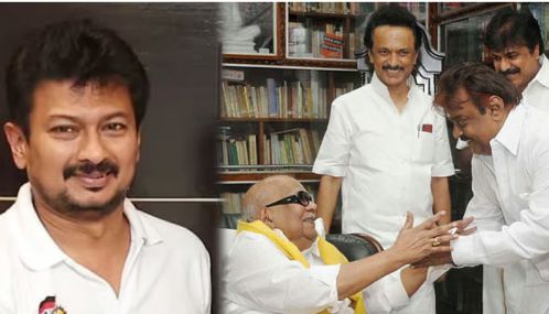 “ஏழை எளிய மக்களுக்காக உழைத்த மனிதநேயரென” விஜயகாந்தை உதயநிதி புழழ்ந்தார்