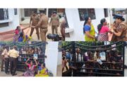 காணாமல் ஆக்கப்பட்டவர்கள் தொடர்பாக யாழ்ப்பாணத்தில் நடைபெற்ற அரச நிகழ்வைக் கண்டித்து பாதிக்கப்பட்ட மக்கள் நடத்திய போராட்டம்!