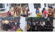 காணாமல் ஆக்கப்பட்டவர்கள் தொடர்பாக யாழ்ப்பாணத்தில் நடைபெற்ற அரச நிகழ்வைக் கண்டித்து பாதிக்கப்பட்ட மக்கள் நடத்திய போராட்டம்!