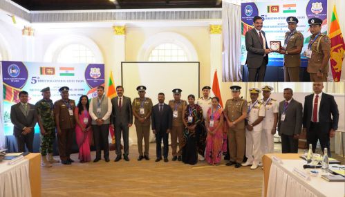 இந்தியா மற்றும் இலங்கை போதைப்பொருள் தடுப்பு முகமைகளுக்கு இடையிலான 5-வது தலைமை இயக்குநர்  அளவிலான பேச்சுவார்த்தை கொழும்பில் நடைபெற்றது!