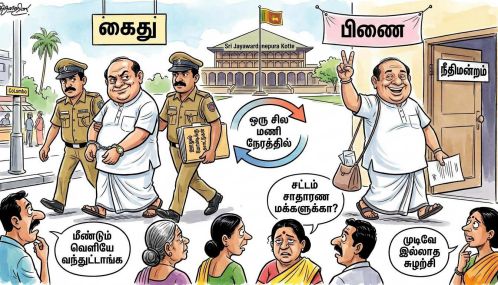 அநுர அரசிலும் தொடரும் ''உள்ளே... வெளியே... அரசியல்