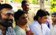 பழனி கோவிலில் நடிகர் தனுஷ் குடும்பத்துடன் சாமி தரிசனம் செய்தார்