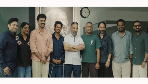 “பெத்லகேம் குடும்ப யூனிட்” படக்குழு நடிகர் கமலை சந்தித்து வாழ்த்து பெற்றனர்