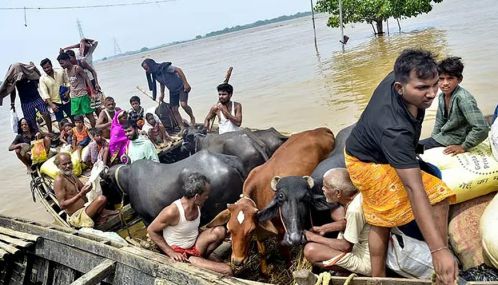 பீகாரில் கனமழை, வெள்ளத்தால் 19 லட்சம் பேர் பாதிக்கப்பட்டுள்ளனர்