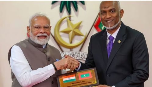 பொருளாதார நெருக்கடிக்கு மத்தியிலும் இந்தியாவிடம் வாங்கிய கடனை மாலத்தீவு முழுமையாக செலுத்தியுள்ளது