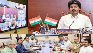 நிலச்சரிவு அபாயம் உள்ள பகுதிகளில் சிறப்பு கவனம் செலுத்த முதல்-அமைச்சர் விஜய் அறிவுறுத்தினார்