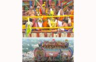 மதுரை மீனாட்சி அம்மன் கோவிலில் மகா கும்பாபிஷேகம் கோலாகலமாக நடைபெற்றது