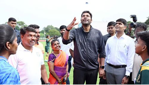 2026 முதல்-அமைச்சர் கோப்பை விளையாட்டு போட்டிகளை அமைச்சர் ஆதவ் அர்ஜுனா தொடங்கி வைத்தார்