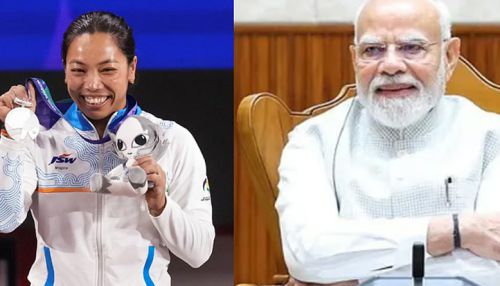“மீராபாய் சானுவின் உறுதி தேசத்துக்கு உத்வேகம் அளிப்பதாக பிரதமர் மோடி பெருமிதம் தெரிவித்துள்ளார்