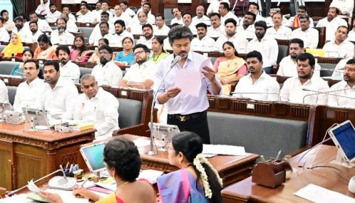 காவல் துறையில் 29,108 பணியிடங்கள் உருவாக்கப்படுமென முதல்-அமைச்சர் விஜய் அறிவித்தார்