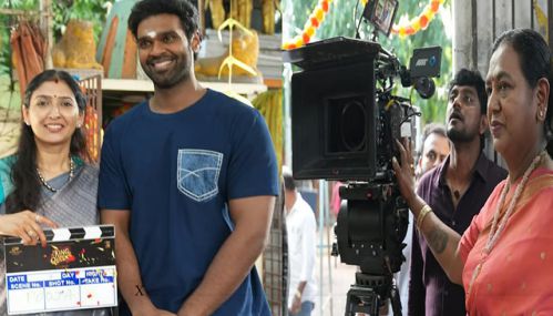 சண்முக பாண்டியன் நடிக்கும் புதிய படத்தின் படப்பிடிப்பு பூஜையுடன் தொடங்கியது