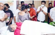 சிவாஜிகணேசன் மகள் சாந்தி உடலுக்கு மு.க.ஸ்டாலின் அஞ்சலி செலுத்தினார்
