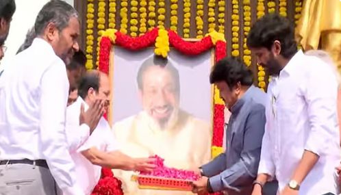 நடிகர் சிவாஜி கணேசன் 99-வது பிறந்தநாளையொட்டி அமைச்சர்கள் மரியாதை செலுத்தினர்