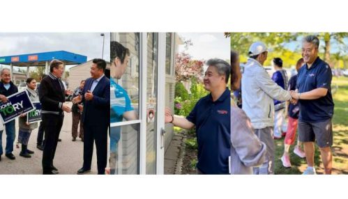 Former Toronto Mayor John Tory endorses Han Dong for Scarborough North ward of the Toronto City Council