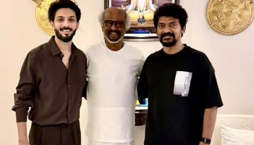 “ஜெயிலர் 2” வெற்றி பெற்றதற்கு நெல்சன், அனிருத் ரஜினியை நேரில் சந்தித்து வாழ்த்து பெற்றனர்