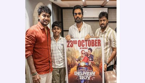 லியோ சிவக்குமாரின் “டெலிவரி பாய்” படத்தின் முன்னோட்டத்தை சிம்பு வெளியிட்டார்