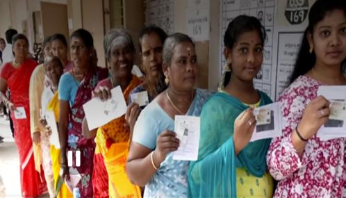 மதுராந்தகம், தாராபுரம் இடைத்தேர்தலில் மாலை 5 மணி வரை 83.86 % மற்றும் 78.53% வாக்குகள் பதிவாகியுள்ளன