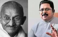 மானுட நலனுக்காக ஓயாமல் உழைத்த மகாத்மா காந்திக்கு டிடிவி தினகரன் புகழாரம் சூட்டினார்