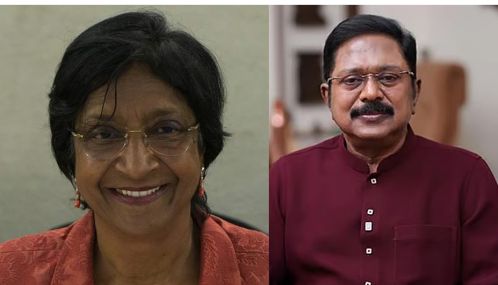 நவநீதம் பிள்ளையின் அமைதியான உலகை உருவாக்குவதற்கான முயற்சிகள் தொடர வாழ்த்தி மகிழ்கிறேயென டிடிவி தினகரன் தெரிவித்துள்ளார்