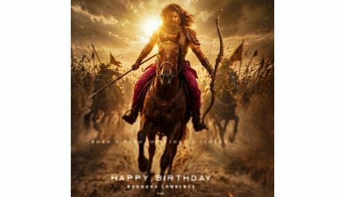 ராகவா லாரன்ஸ் நடிக்கம் ‘மஹாவீர் கர்ணா’ படத்தின் பதாகை வெளியாகியுள்ளது