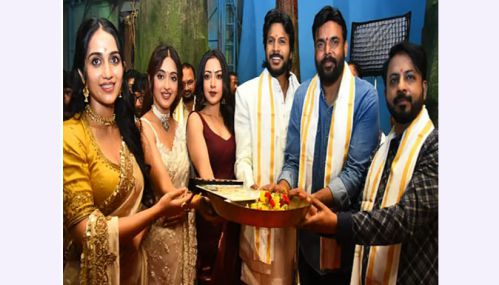 சந்தீப் கிஷனின் “கரிகாலா” படத்தின் படப்பிடிப்பு பூஜை தொடங்கியது