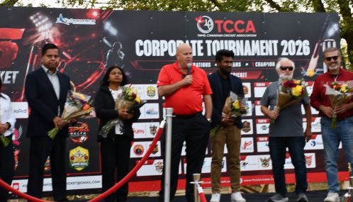 Awards Ceremony & Launching of their Own Cricket Field hosted by 'Tamil Canadian Cricket Association was a Proud Occasion!